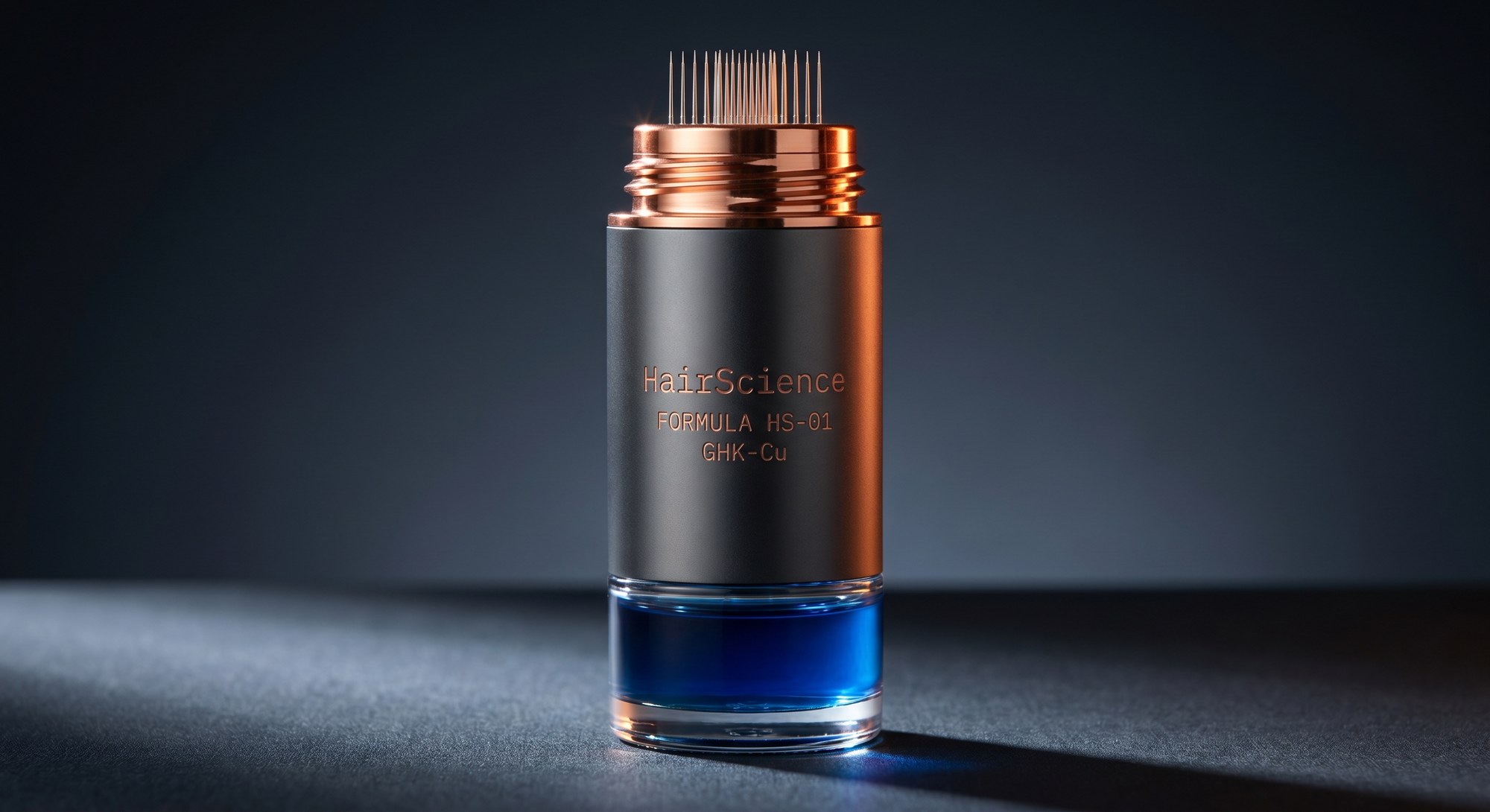 HairScience Starter Bypass Kit — gunmetal stamp + 1-month GHK-Cu matrix