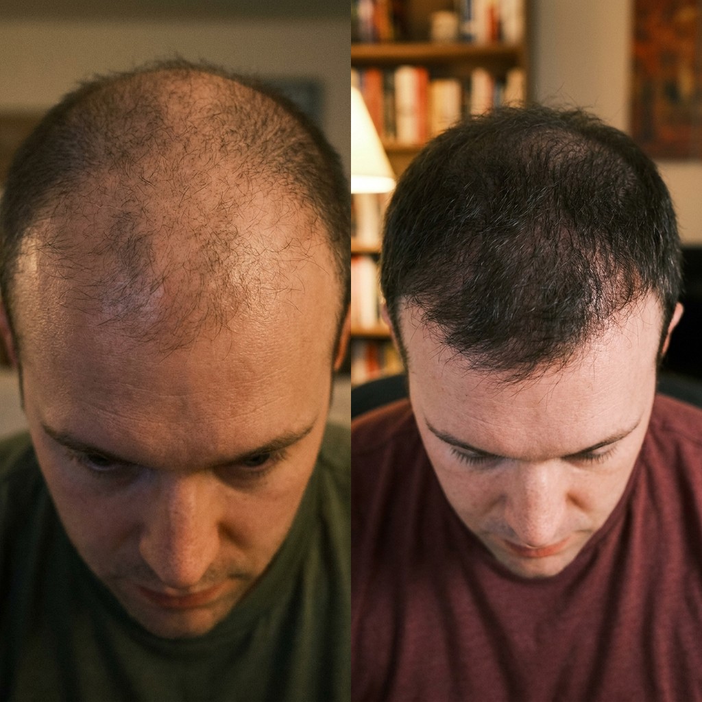 HS-01 user — overall density, day 1 vs week 12
