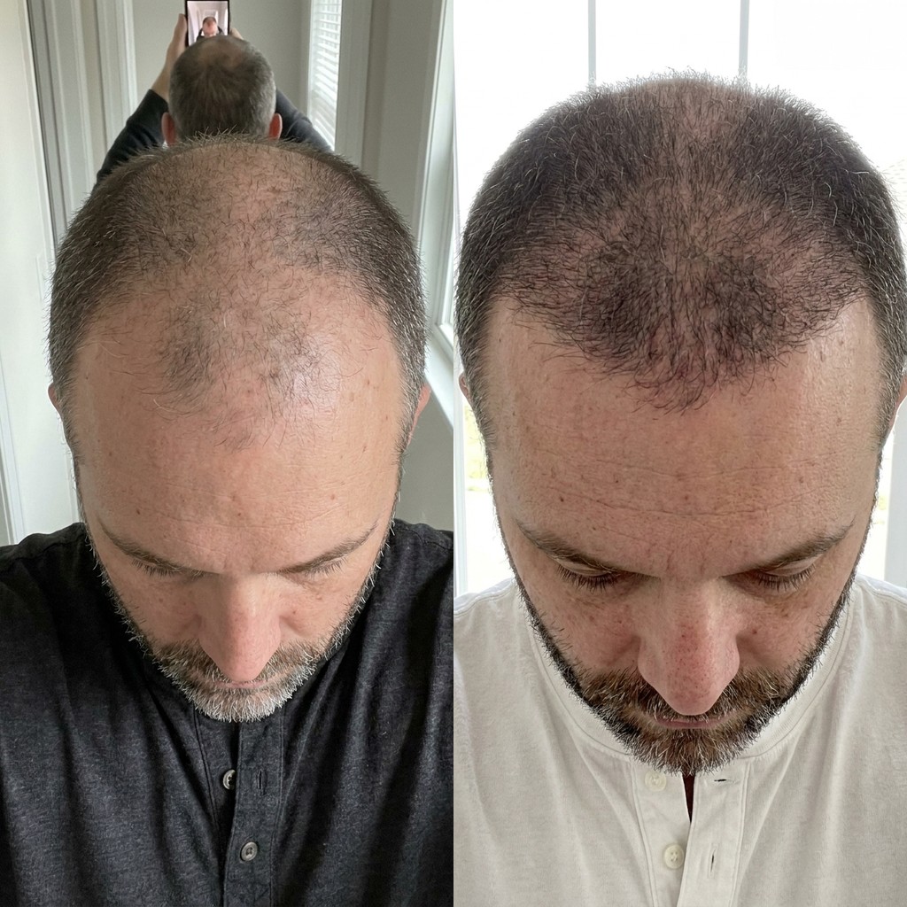 HS-01 user — part coverage, day 1 vs week 12